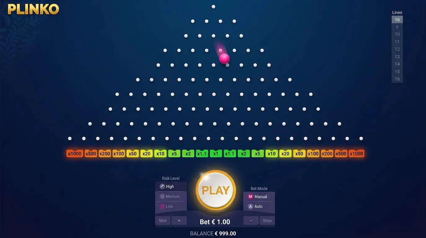 Plinko 1000 es ES play