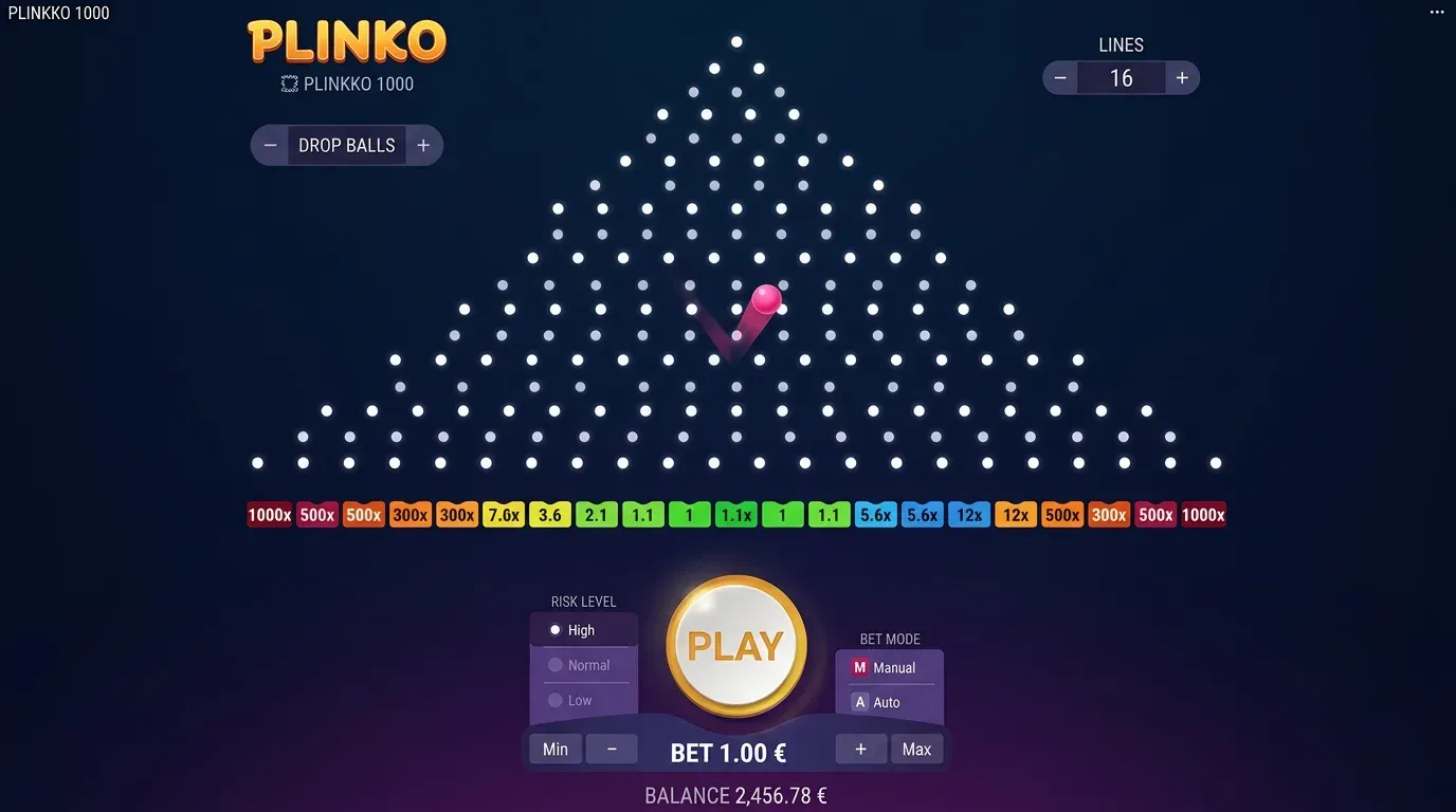 Plinko 1000 fr FR play