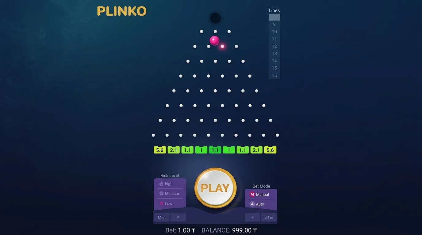 Plinko 1000 kk KZ play