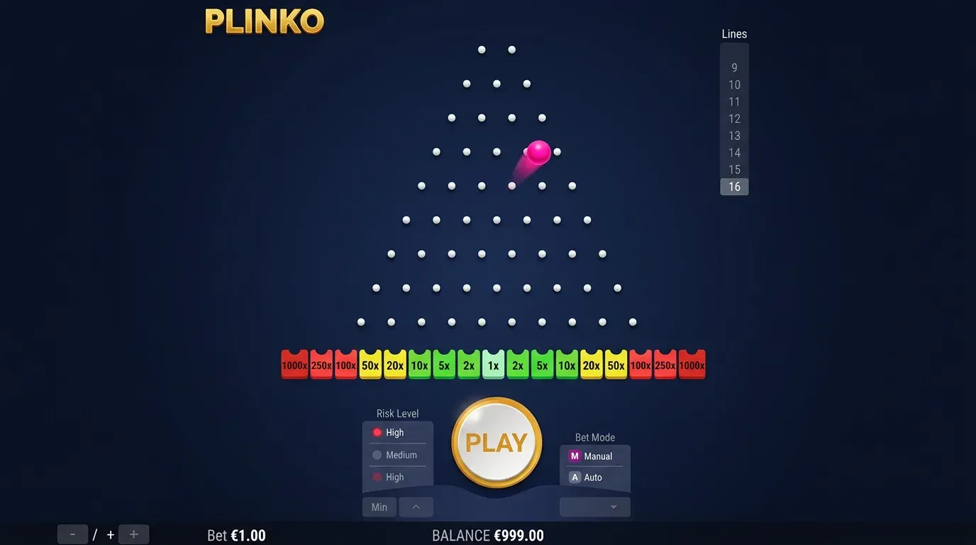 Plinko 1000 sl SI play